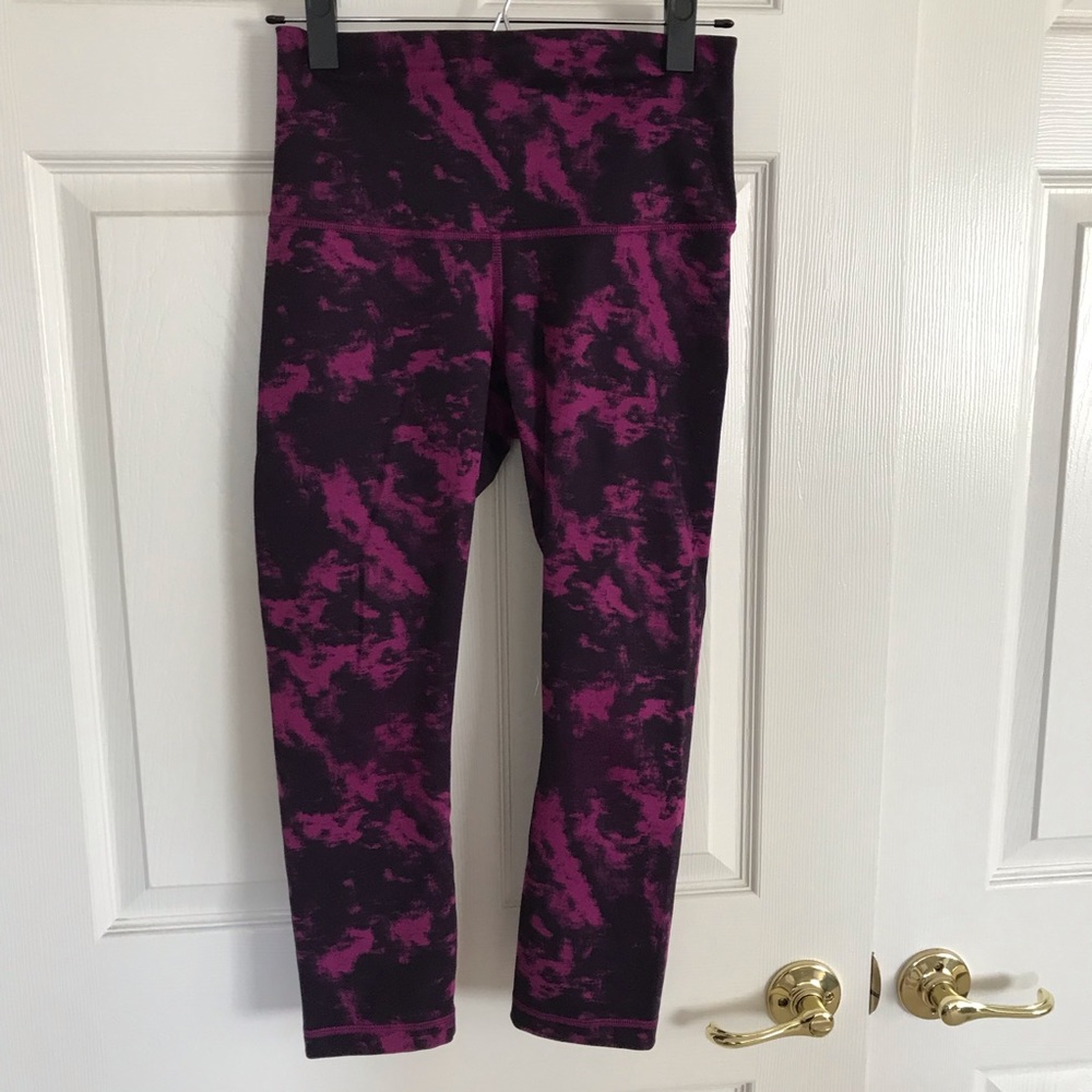 Lululemon Wunder Under Crop II *Roll Down